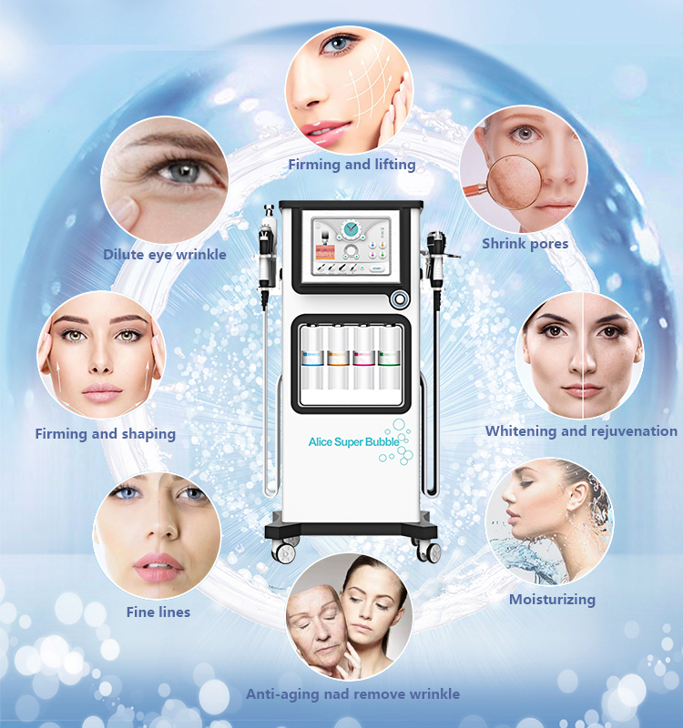 Latest company case about 7 in one facial machine aqua facial at home